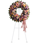 Graceful Wreath from Olney's Flowers of Rome in Rome, NY
